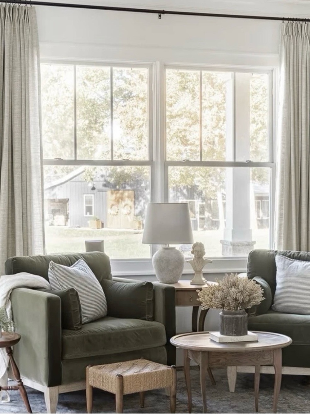 Twopages Light Filtering Curtains 52x96 Burlywood Birch